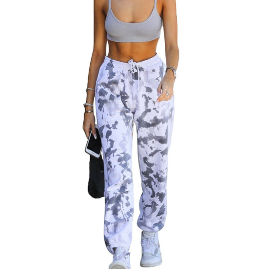 Damen modische Sporthose mit modischem Farbverlauf R&B