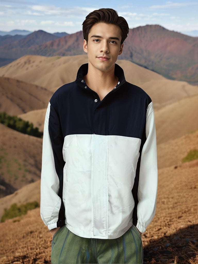 Herren leichte Hybridjacke mit praktischen Taschen und sportlichem Design R&B