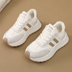 Damen Chunky Sneakers mit kuscheligem Innenfutter und rutschfester Sohle R&B