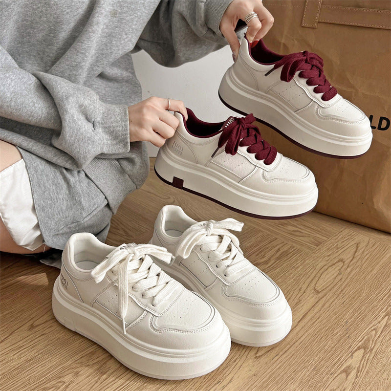 Damen Plateau Sneakers mit ergonomischer Dämpfung und sportlichem Design R&B