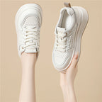 Damen Plateau-Sneaker mit dämpfender Sohle und atmungsaktivem Obermaterial R&B