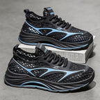 Damen leichte Sport Sneakers mit atmungsaktivem Mesh-Obermaterial und dämpfender Sohle