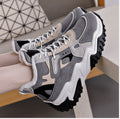 Damen Hohe Sneakers mit wärmendem Innenfutter und strukturiertem Design