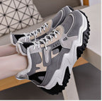 Damen Hohe Sneakers mit wärmendem Innenfutter und strukturiertem Design