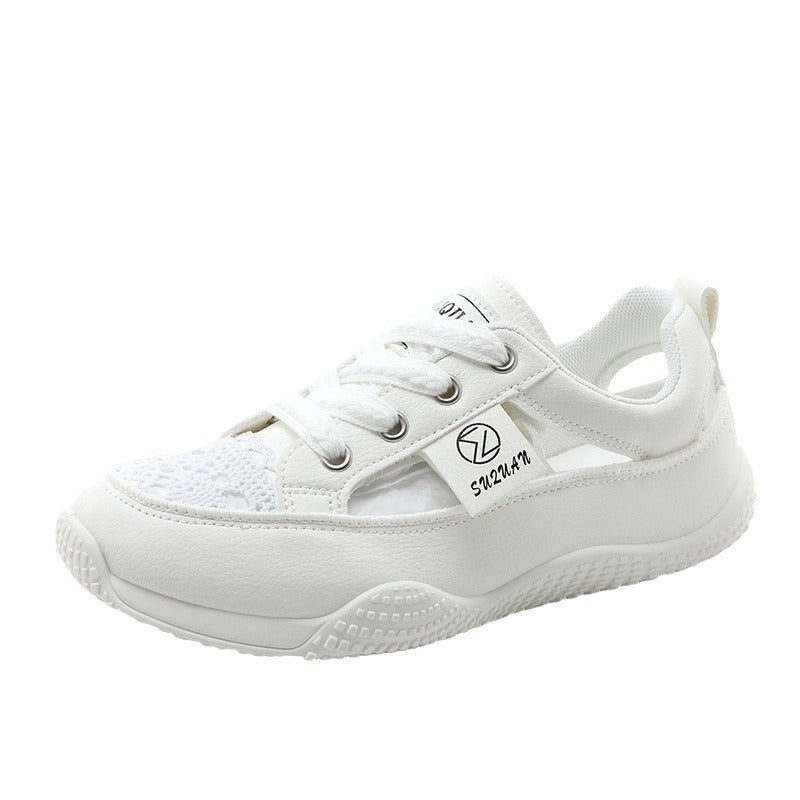 Damen Atmungsaktive Freizeitschuhe mit floralem Netzdesign R&B