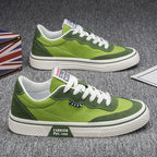 Damen Modische Sneakers mit strapazierfähigem Canvas-Obermaterial und dämpfender Laufsohle