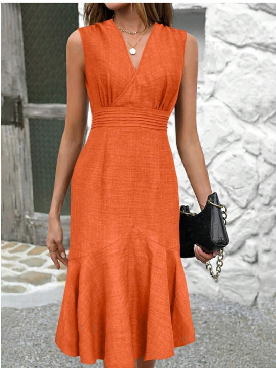 Damen A-Linien Abendkleid R&B