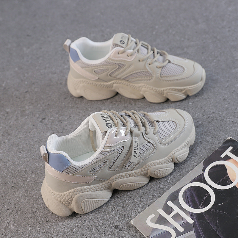 Damen Sportliche Freizeit-Sneaker mit atmungsaktiver Oberseite und rutschfester Sohle R&B