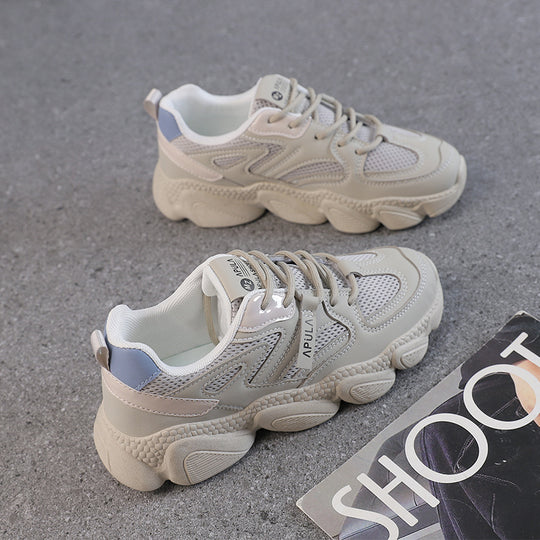 Damen Sportliche Freizeit-Sneaker mit atmungsaktiver Oberseite und rutschfester Sohle R&B