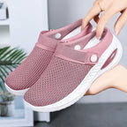 Damen Atmungsaktive Clogs mit elastischem Riemen R&B