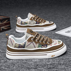 Damen modische Sneakers mit ethnischem Design und bequemer Dämpfung R&B