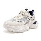 Damen Modische Chunky Sneakers mit dämpfendem Komfort und atmungsaktivem Obermaterial R&B