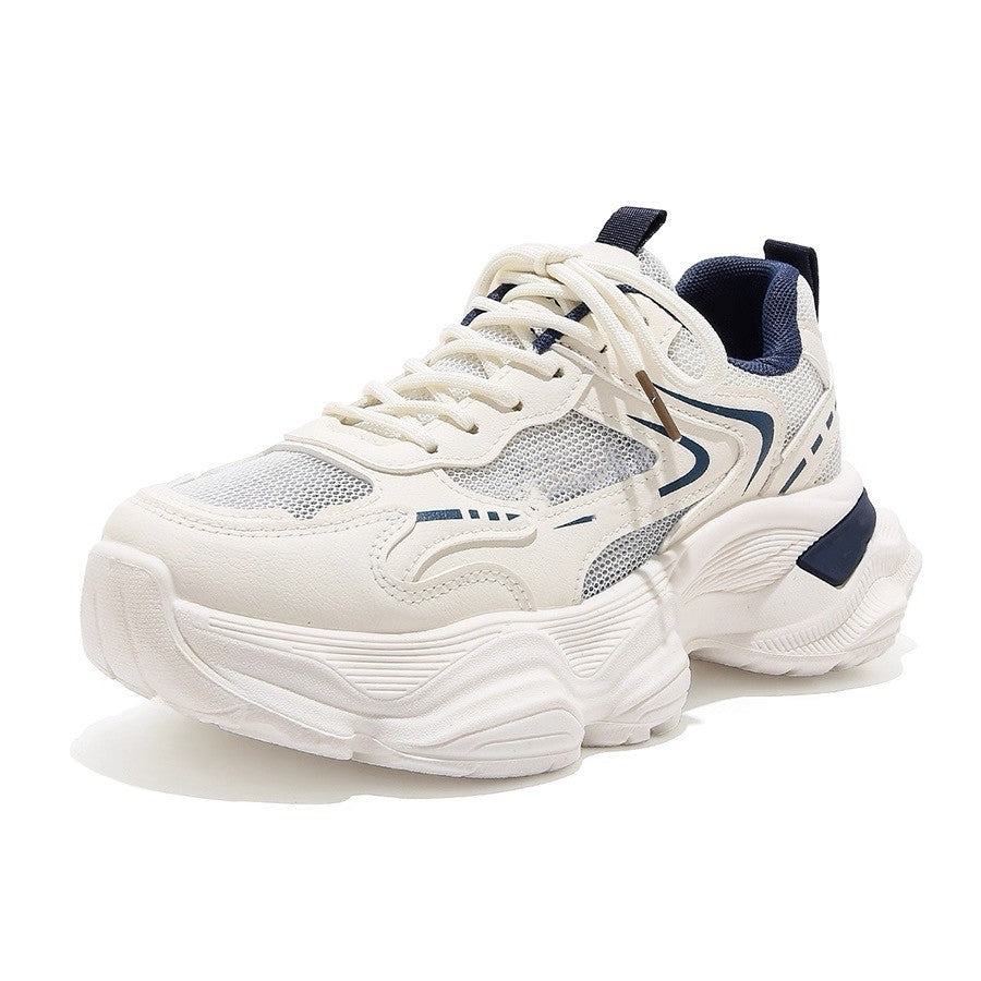 Damen Modische Chunky Sneakers mit dämpfendem Komfort und atmungsaktivem Obermaterial R&B