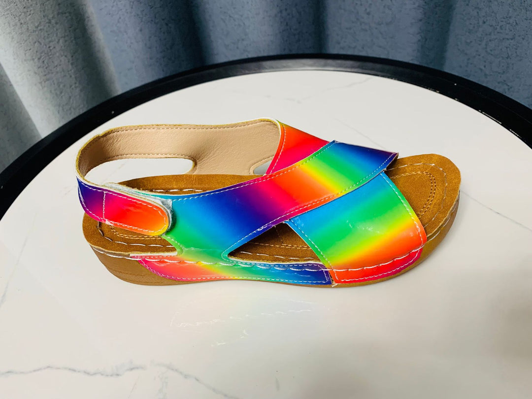 Damen Komfortable Riemchen-Sandalen mit atmungsaktivem Design R&B