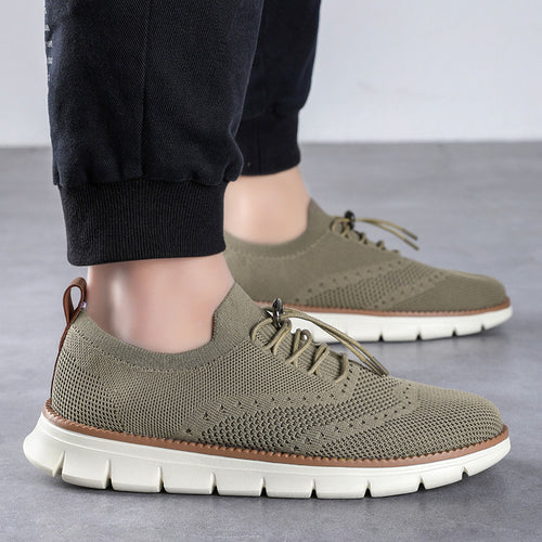 Damen Atmungsaktive Schnür-Sneaker mit flexiblem Obermaterial R&B