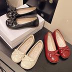 Damen Ballerinas mit verspieltem Schleifen-Design und komfortablem Innenfutter EB
