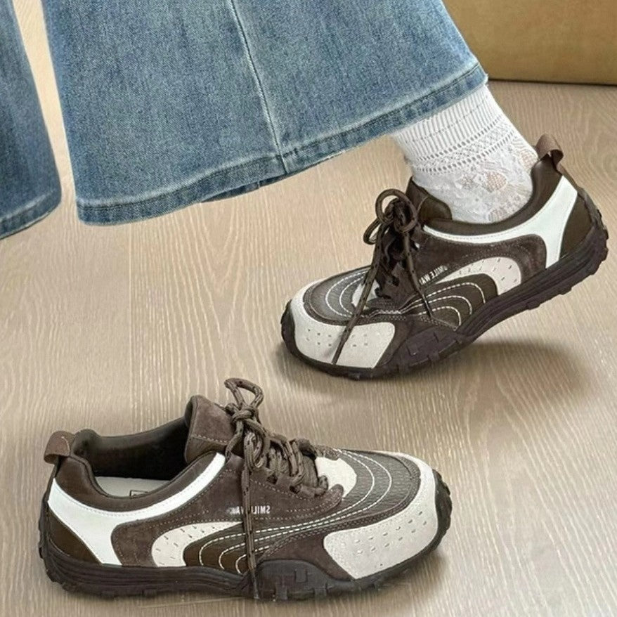 Damen Sportliche und atmungsaktive Sneakers mit rutschfester Sohle R&B