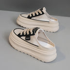 Damen Sportliche Slip-On Sneakers mit luftdurchlässiger Mesh-Oberfläche und dämpfender Laufsohle R&B