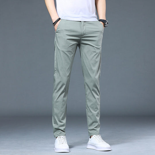 Herren luftige Freizeithosen im modernen Slim-Fit Design R&B