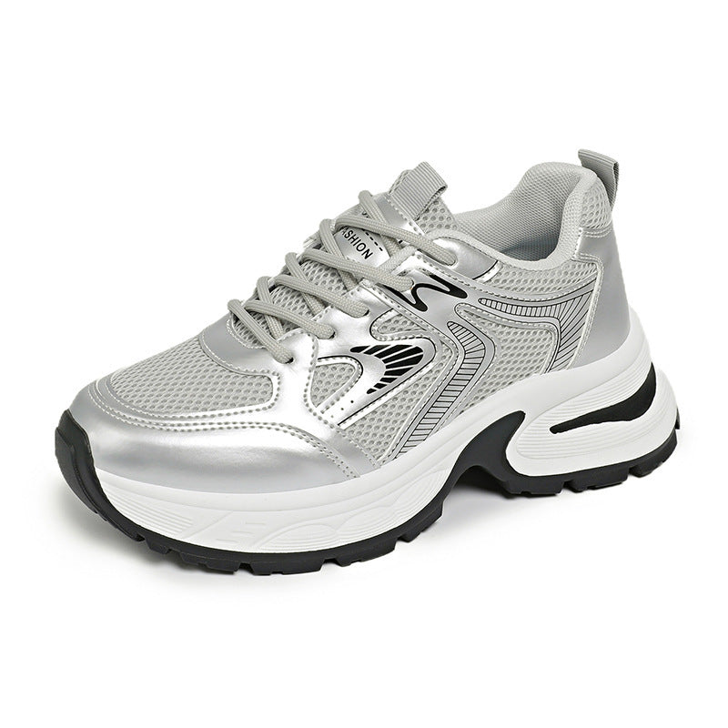 Damen Sportliche Sneakers mit atmungsaktivem Obermaterial und modernem Design R&B