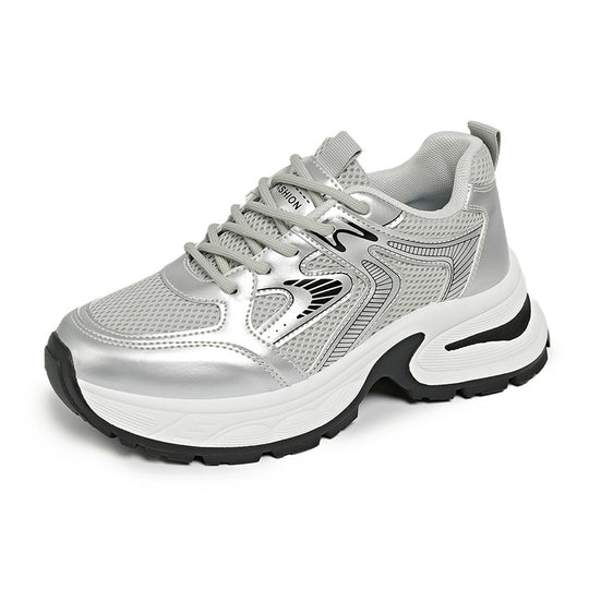 Damen Sportliche Sneakers mit atmungsaktivem Obermaterial und modernem Design R&B