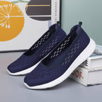 Damen Bequeme und Atmungsaktive Slip-On Sneakers R&B
