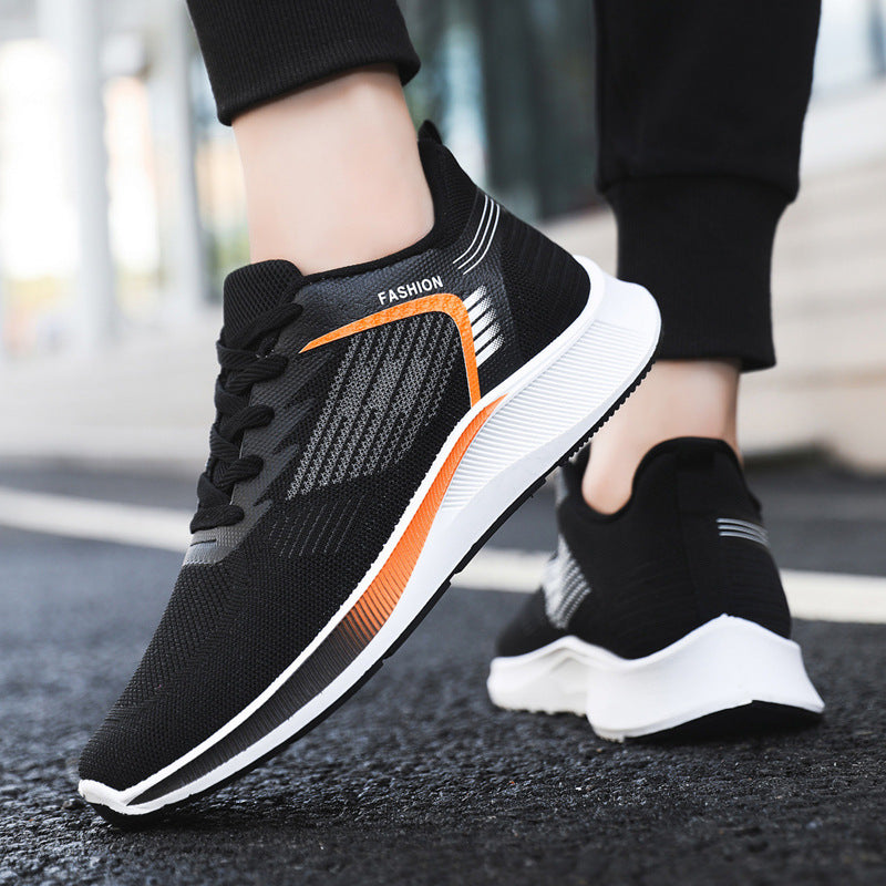 Damen Sportliche Sneaker mit atmungsaktivem Mesh und flexibler Dämpfung R&B