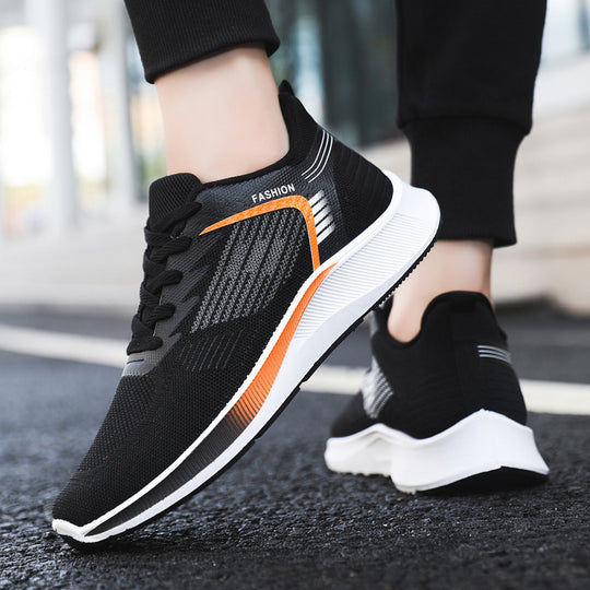 Damen Sportliche Sneaker mit atmungsaktivem Mesh und flexibler Dämpfung R&B