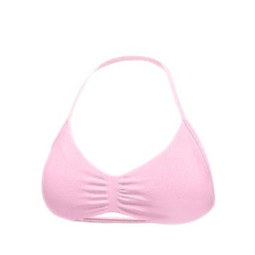 Damen Sport-Bikini-Oberteil mit raffiniertem Rüschen-Design R&B