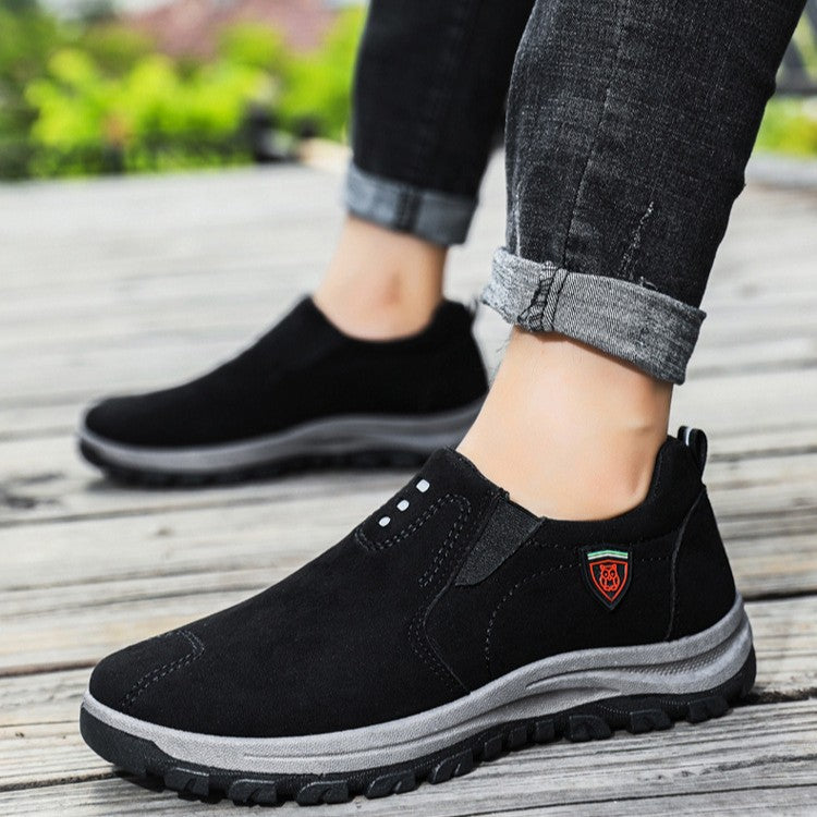 Herren Komfortable Slipper-Sneaker mit rutschfester Sohle und atmungsaktivem Obermaterial R&B
