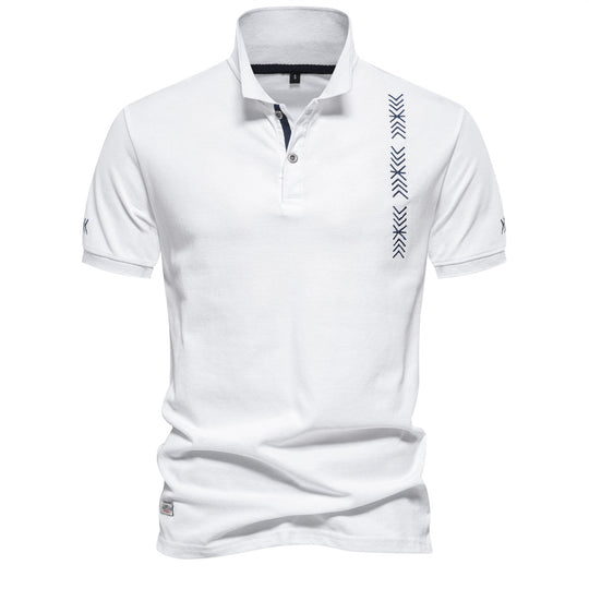 Herren Polo-Shirt mit modernem Design und feiner Struktur R&B
