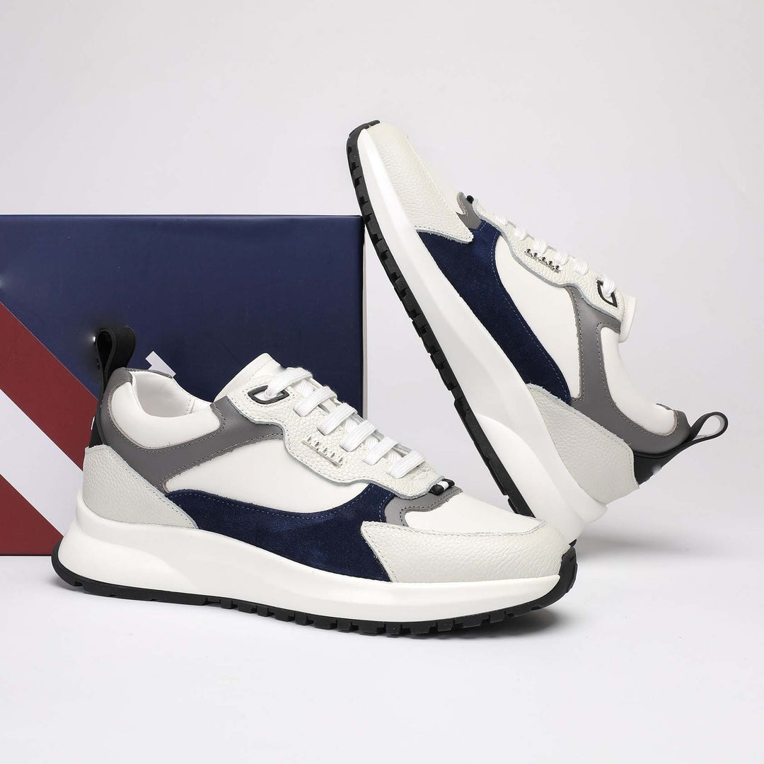 Damen Sportliche Lifestyle Sneakers mit atmungsaktiver Oberflächenstruktur und dämpfender Sohle R&B