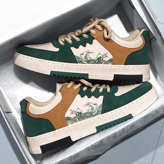 Herren modische Sneaker mit einzigartigem Design und rutschfester Sohle R&B