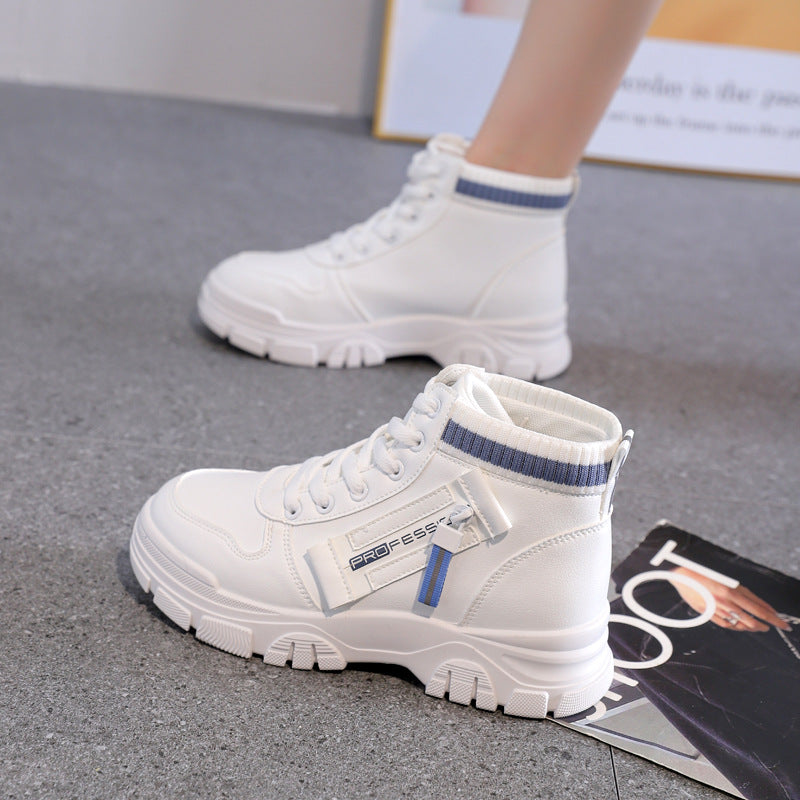 Damen Hochwerden Sneakers mit sportlichem Stil und flexiblem Komfort R&B