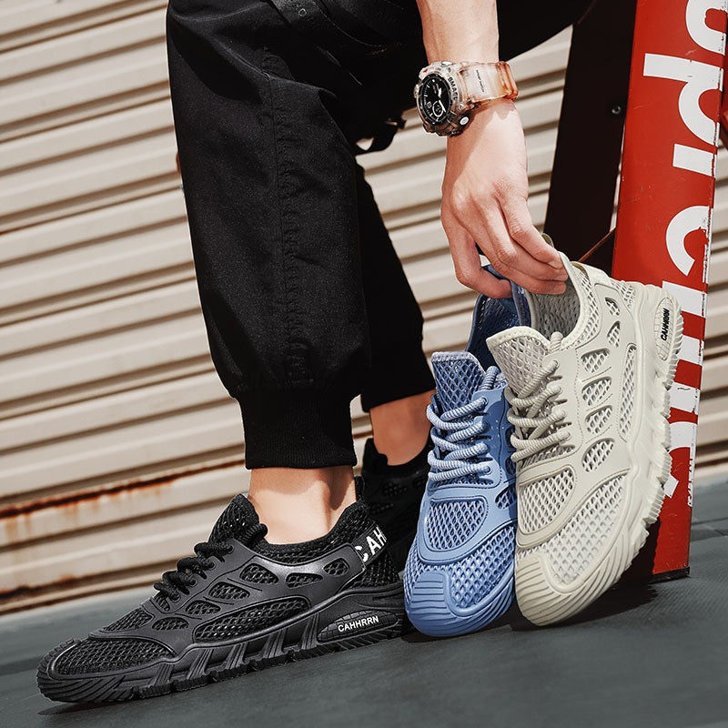 Damen Atmungsaktive Sportsneaker mit flexibler Sohle und modernem Design R&B