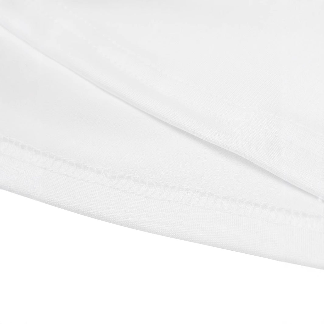 Damen Crop-T-Shirt mit raffiniertem Schleifenaufdruck R&B