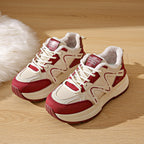 Damen Sportliche Sneakers mit bequemer Fleece-Innenausstattung R&B