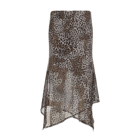 Damen Schicker Maxi-Rock mit Rüschendetails und floralen Mustern R&B