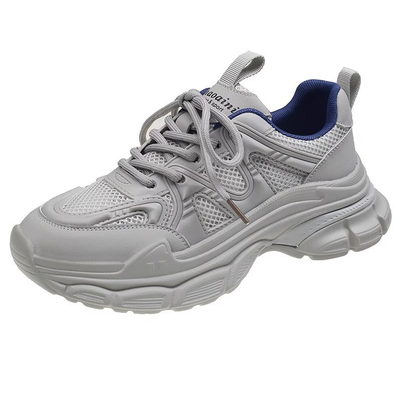Damen Sportliche Lauf-Sneaker mit atmungsaktiver Mesh-Oberfläche und dämpfender Sohle R&B