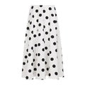 Damen Maxirock im verspielten Polka-Dots-Design R&B