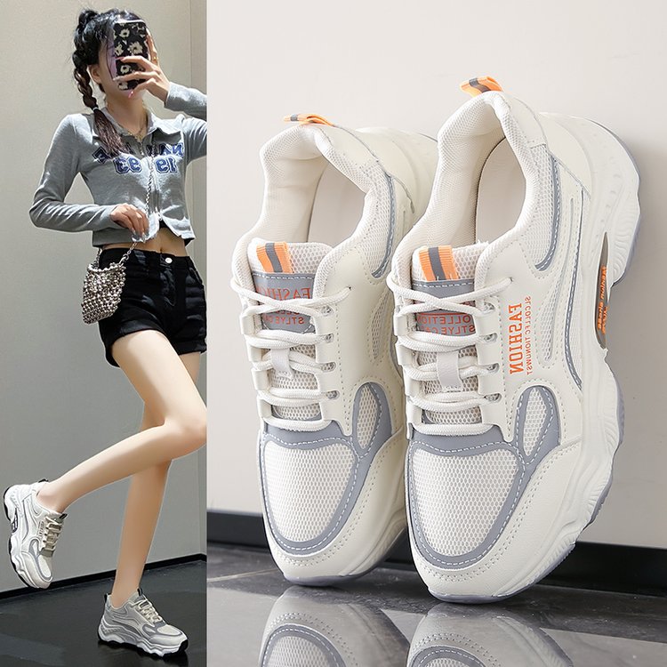 Damen Modische Sneakers mit komfortabler Dämpfung und atmungsaktivem Mesh-Obermaterial R&B