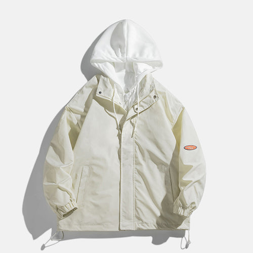 Unisex Übergangsjacke mit Kapuze und atmungsaktivem Innenfutter R&B