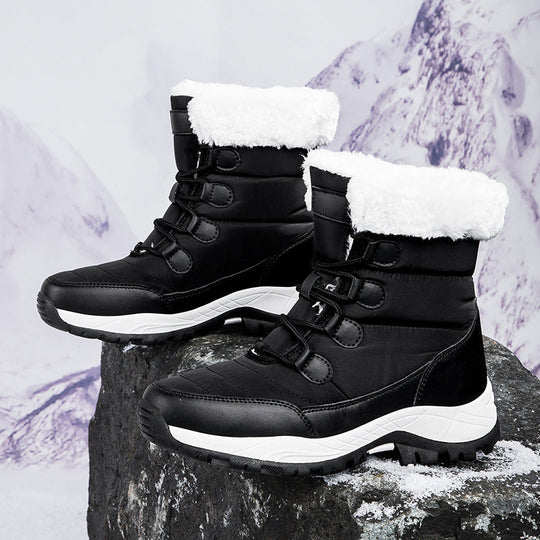 R&B | Stiefel - Knöchelhöhe - Ge Quiltete Nähte - Fleece Gefüttert