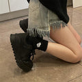 Damen Chunky Sneakers mit rutschfester Sohle und atmungsaktivem Obermaterial R&B