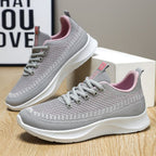 Damen Sportliche und atmungsaktive Sneakers mit rutschfester Sohle R&B