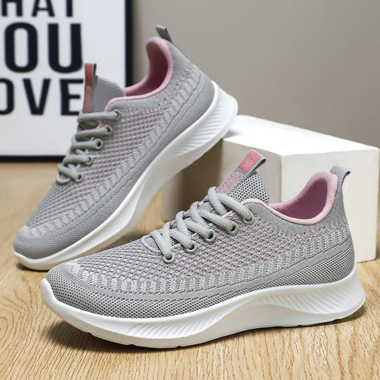Damen Sportliche und atmungsaktive Sneakers mit rutschfester Sohle R&B