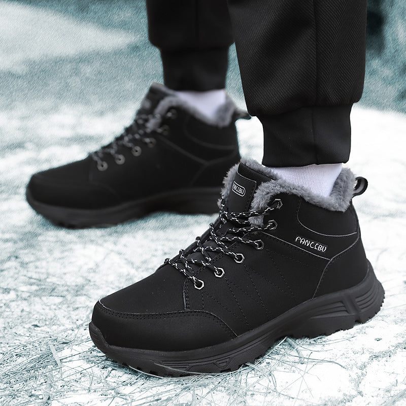 Damen Winterstiefel mit wärmeisolierendem Futter und rutschfester Sohle R&B