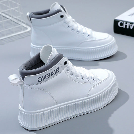 Damen Hohe Modische Sneakers mit dämpfender Sohle R&B