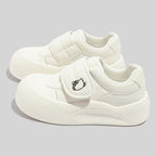 Damen Sneaker mit Klettverschluss und charmantem Tiermotiv