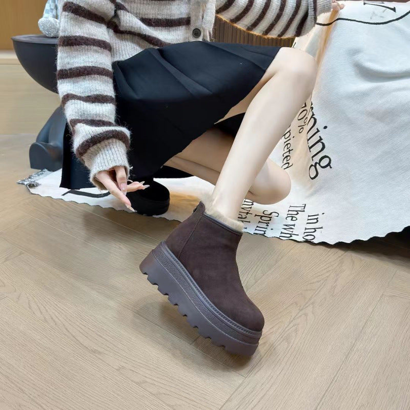 Damen Chunky Plateauschuhe mit hohem Tragekomfort und robustem Design R&B